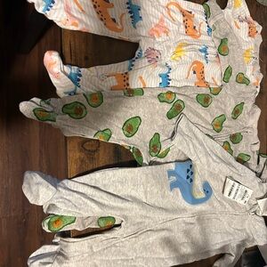 Dinosaur and Avocado Print Kids One Piece(never worn)